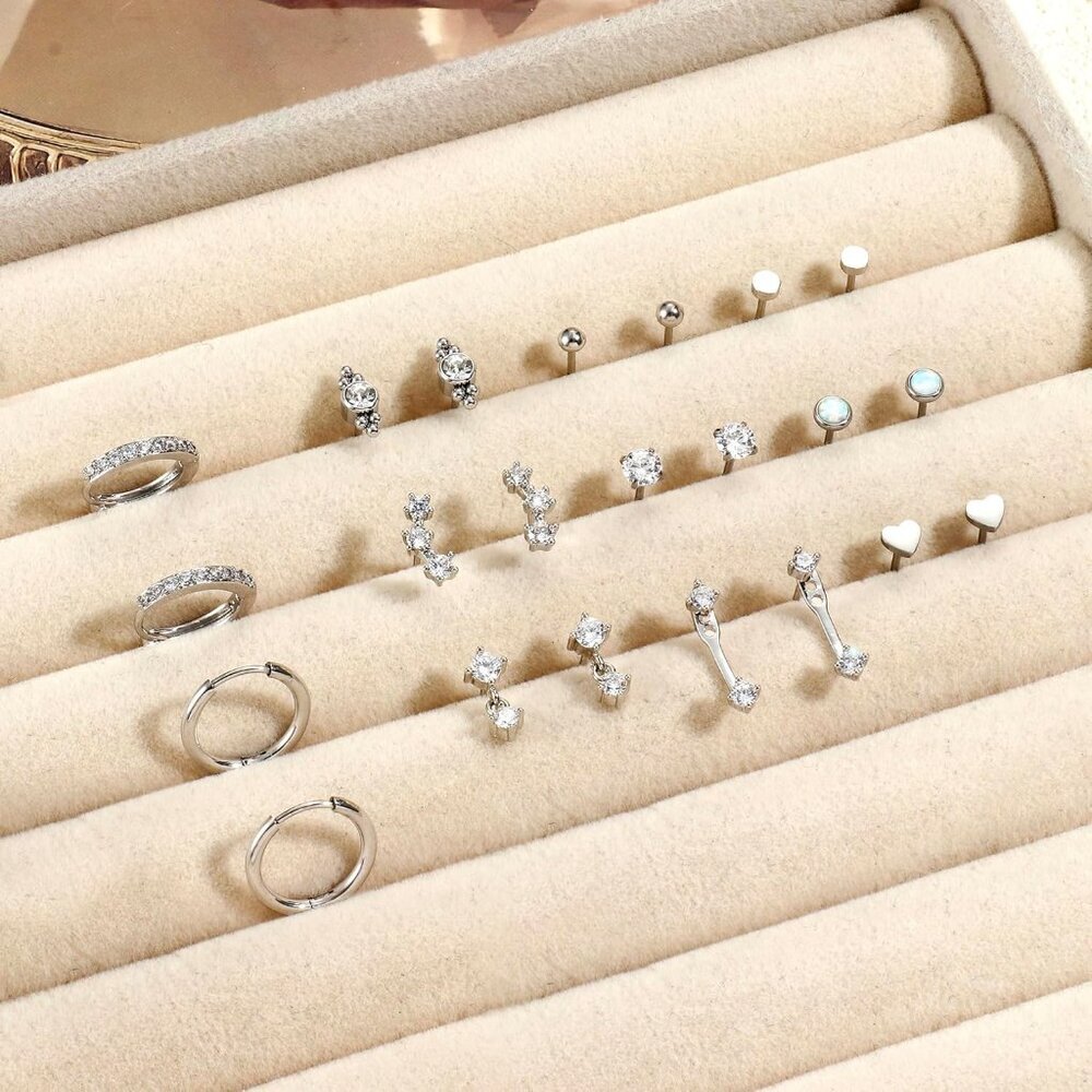 Comfortable Flat Back Earrings For Multiple Pierc… - image 7